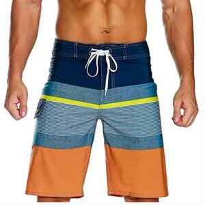 Nonwe Men's Size 30 Board Shorts Swim Trunks Lined